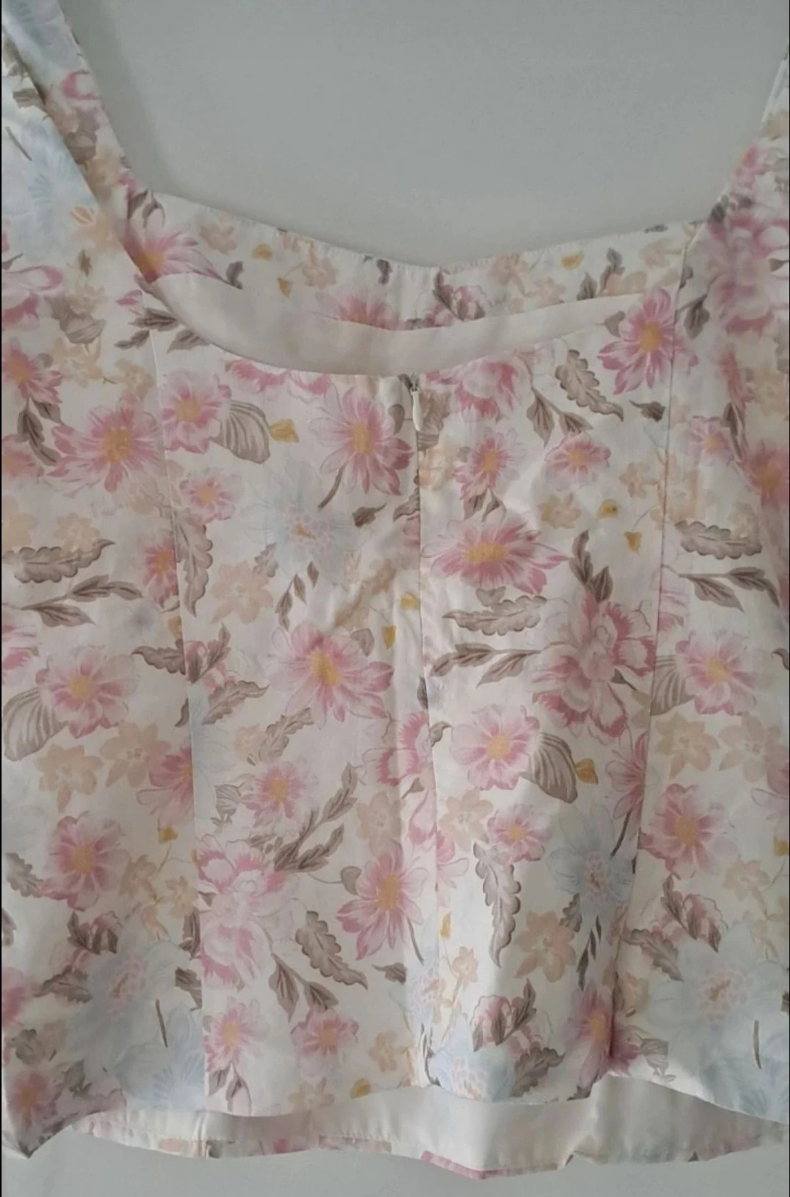 Top in corpetto-stijl met bloemen – photo 3